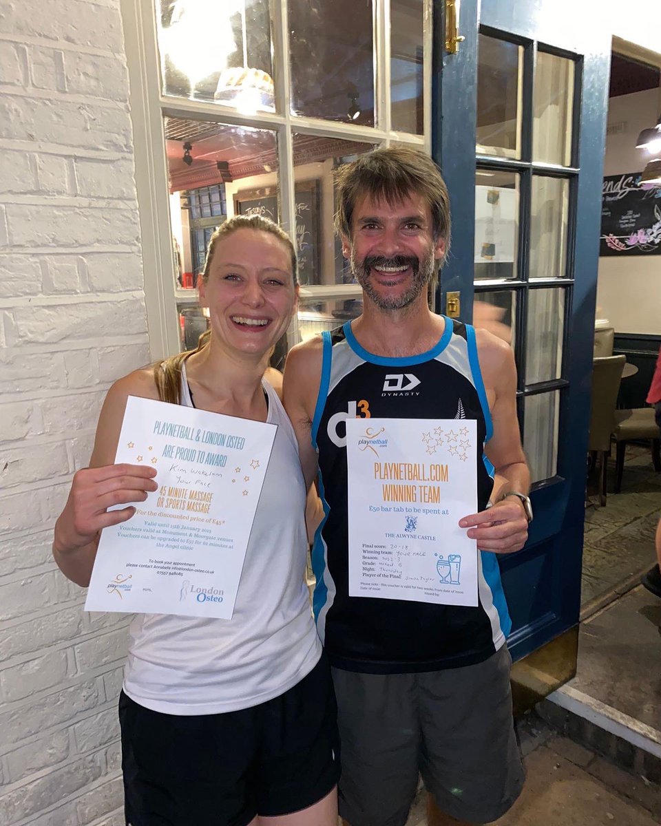 playnetball's tweet photo. Congrats to our Thurs Mixed B winners: Your Face πππ
π
Player of the Final: Simon Taylor.
πStar of the Season: Kim Wakelam.
We have ONE Mixed B team space left in this league, get in touch today to reserve it for you & your pals! π€
#playnetball #socialnetball #mixednetball https://t.co/7faN63f7lF