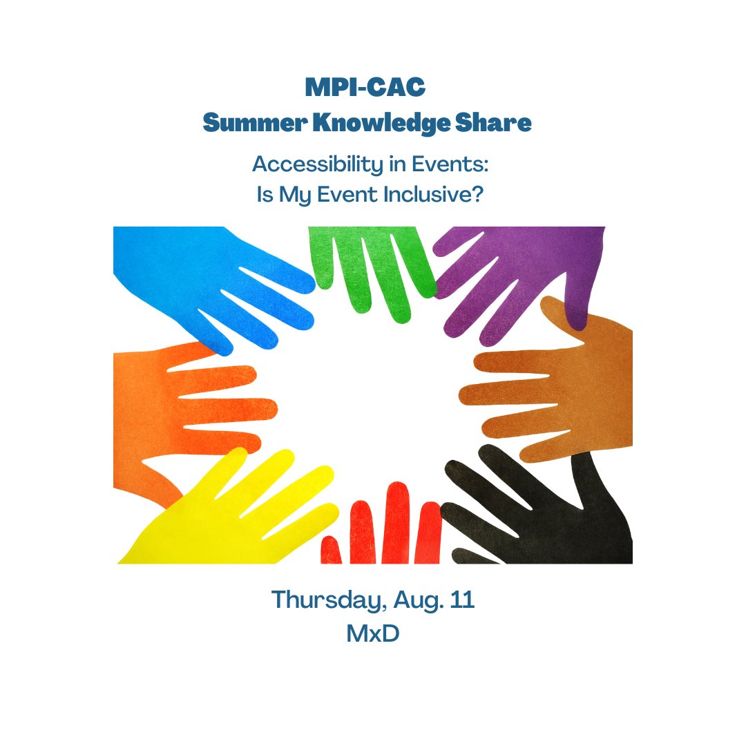 ChicagoMPI's tweet photo. Would you like to support our Summer Knowledge Share on Thursday, August 11 at MxD? We have sponsorships packages as low as $350! Click https://t.co/tyNzG80FqL to learn more. Register today!
https://t.co/jLRIFL2jiv too!
#mpicac #eventprofs #meetingprofs #DEIA https://t.co/IoebyGWV9S