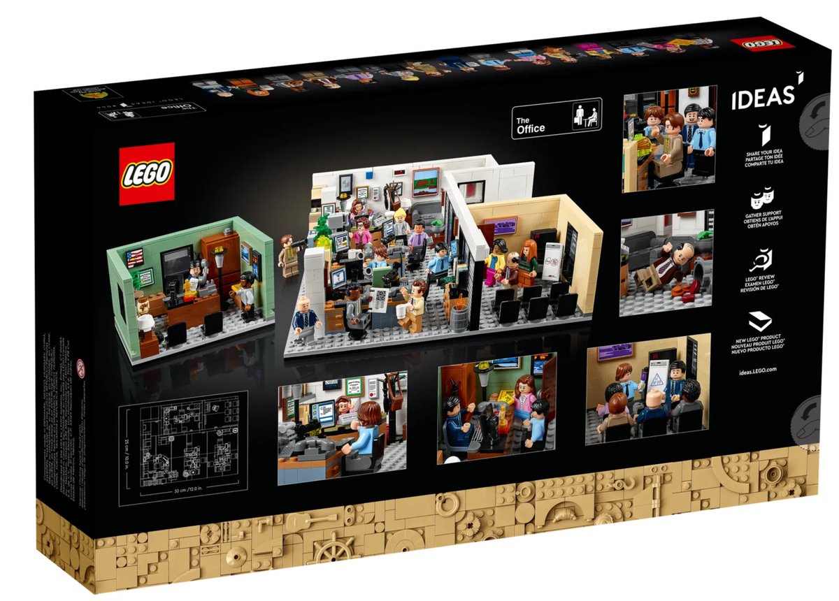 Wario64's tweet photo. LEGO - The Office set is up for preorder at LEGO Store ($119.99) https://t.co/vTjuHMLqpy #ad https://t.co/Z9Oyx5Rk3E