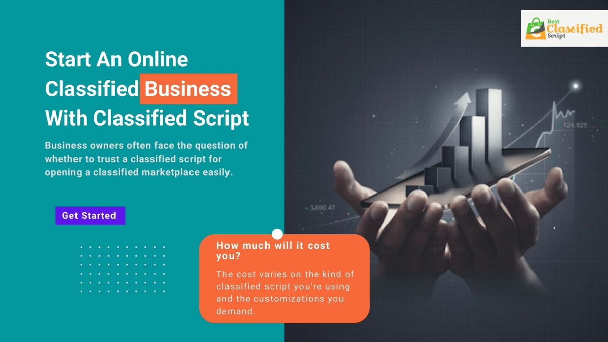 buyclassified's tweet image. Struggling to open an online classified business? 

We offer you a fully editable and easy-to-launch classified script. Start a profitable multi-vendor marketplace in a day or two! Give this a read: bit.ly/3yMpdnQ

#bestclassifiedscript #classifiedscript #websitescript
