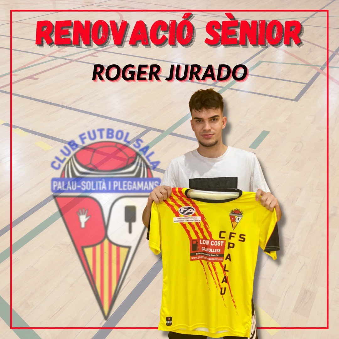 RENOVACIÓ🚨‼️

➡️ Roger Jurado (@rogerjuradoo ) renova una temporada amb el sènior masculí ‼️

Molta sort la temporada 2022/2023!✅