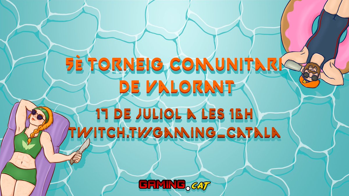 Gaming_catala's tweet photo. Això ha és demà! El directe del nostre 5è torneig de #VALORANT des del @bigc_bcn
comença aquest diumenge, a les 16 h! Recorda-ho, a https://t.co/anXt5oIeoO
#videojocs #GamingCat #tornejos https://t.co/93JCs2DXn9
