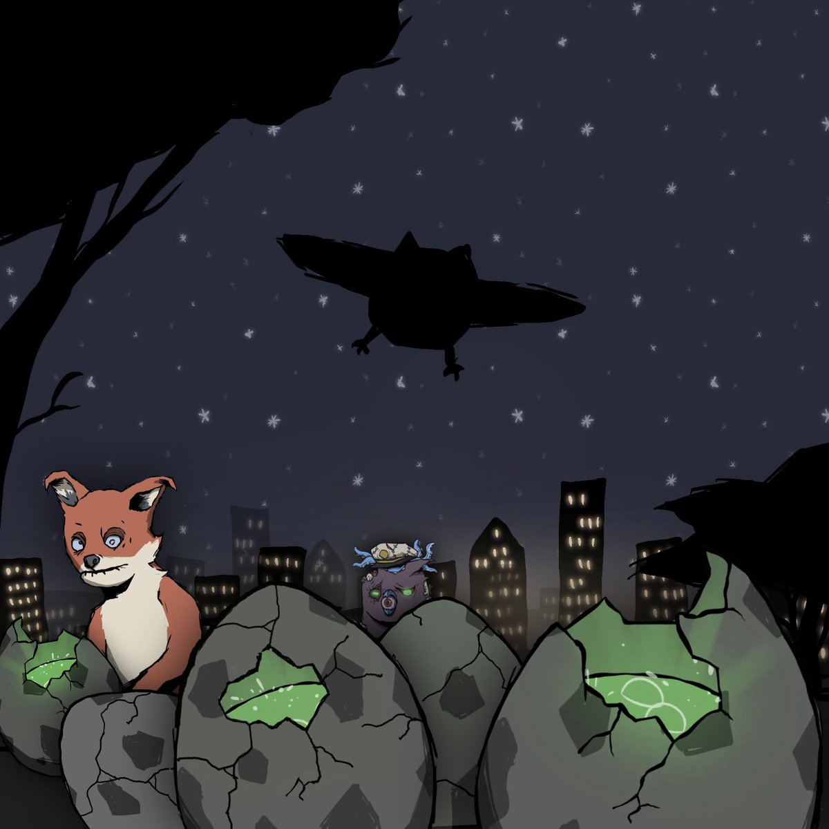 EmikxOne's tweet photo. @Dirt_Birds_NFT
Got 5 eggs last night. Will possibly make 1 more tho I don't want any of my remaining OGs to burn..lol
Is Krack Fox proper fucked? We know he stole the egg, but do we even kno if #TheMutation is his fault?
#DirtBirdsWTF #OhSoDirty https://t.co/vrkWmCh2AB