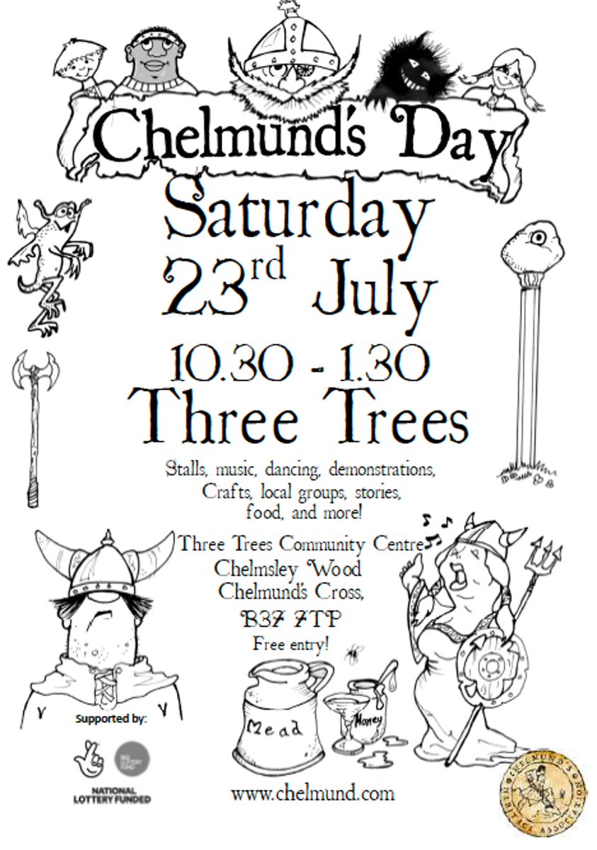 Ok it's happening, Chelmund's Day <a href="/3Treescentre/">ThreeTreesCentre</a> #chelmundsday22