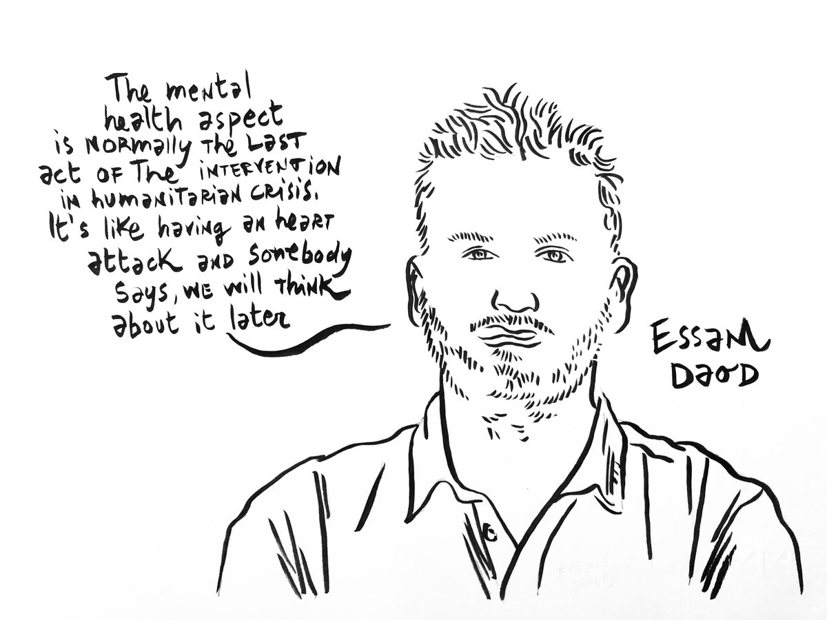 channeldraw's tweet image. The mental health aspect is normally the last act of the intervention in humanitarian crisis. It’s like having an heart attack and somebody says, we will think about it later. 
#Mentalhealth 
@Europarl_EN
@gchumanrights
#GSHR #GlobalHumanRights 
channeldraw.org/2022/07/12/gia…