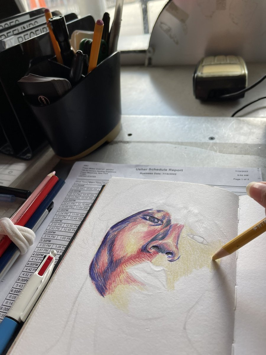 MDArts21's tweet photo. Drawing helps my anxiety a lot :) did you guys here Hobi’s new songs!!! #taehyung #drawing #pen #art #jhope_Arson #ITZY #instagramdown #JHOPEJackInTheBox #ARMYFOREVER #Mentalhealth https://t.co/Er9UFoI5AO