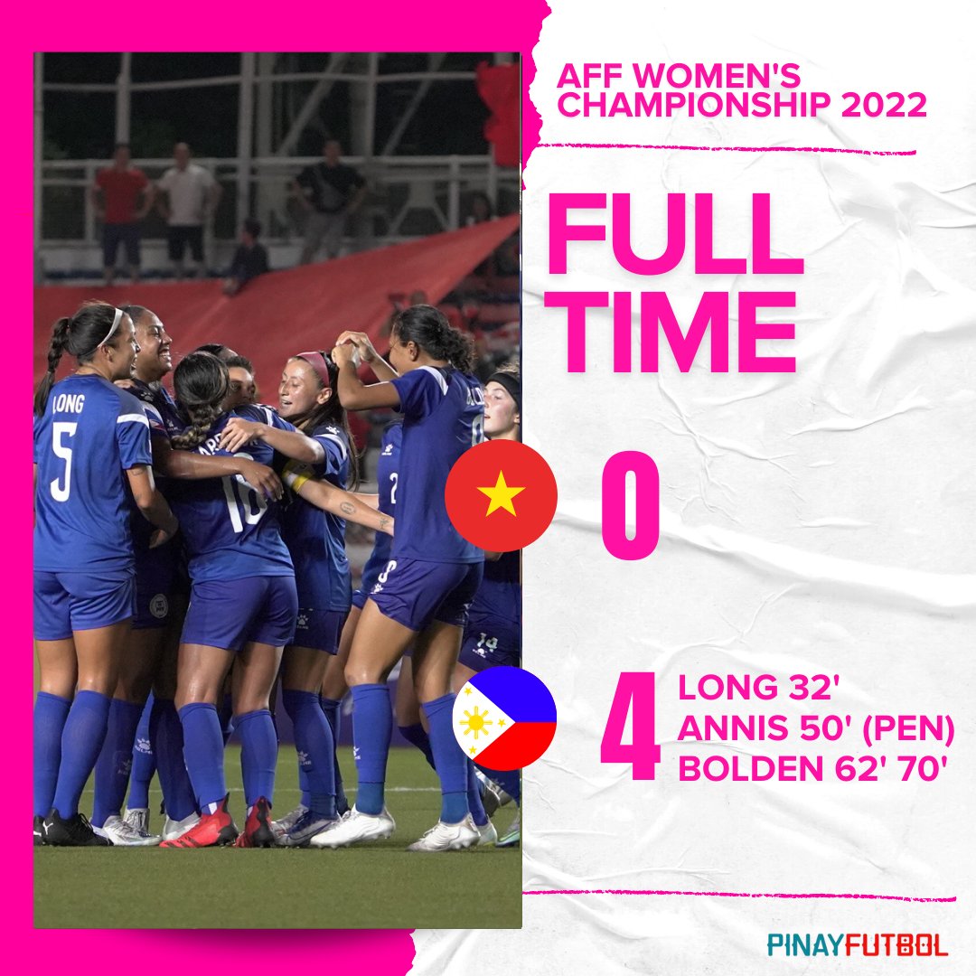 OPO, TAMA PO. NATALO NATIN ANG DEFENDING CHAMPIONS! PAPUNTA NA TALAGA TAYO SA EXCITING PART! 😀🤩 #LabanFilipinas #ParaSaBayan #RisingTogether #AFFWomens2022 📷 / PFF