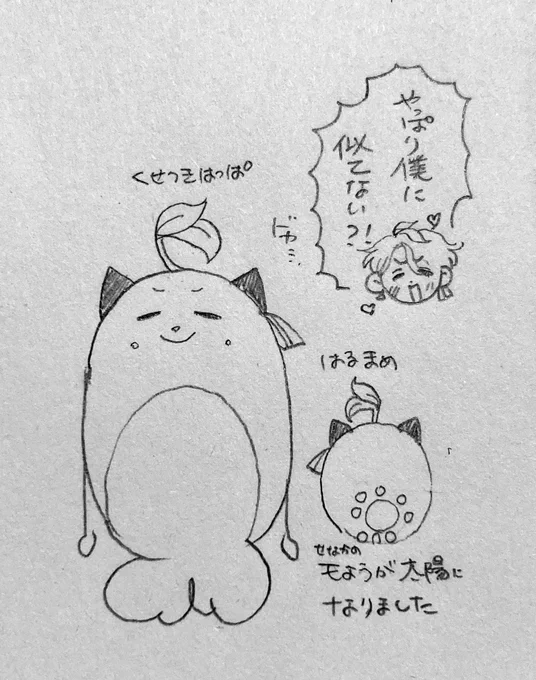 →二次創作捏造話つづき
2人のまめ想像… 
