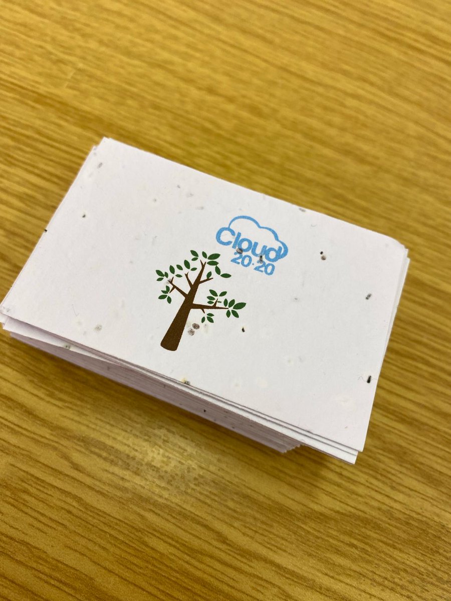 The Cloud2020 office is surrounded with flowers and sunshine! We are going to be planting a few of our wildflower seed business cards to show you how they grow!

#sustainability #businesscards #cloud2020