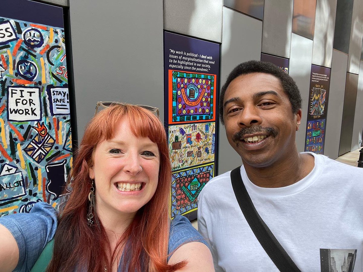 J_L_Gallery's tweet photo. LONDON | go check out The results from Thompson Hall’s recent three month residency at @AutographABP. Funded by @Explorers__Proj, his billboards outside the building showcase his current interests in inequality, marginalisation and social change.
#ThompsonHall https://t.co/GUx9XCgfIb