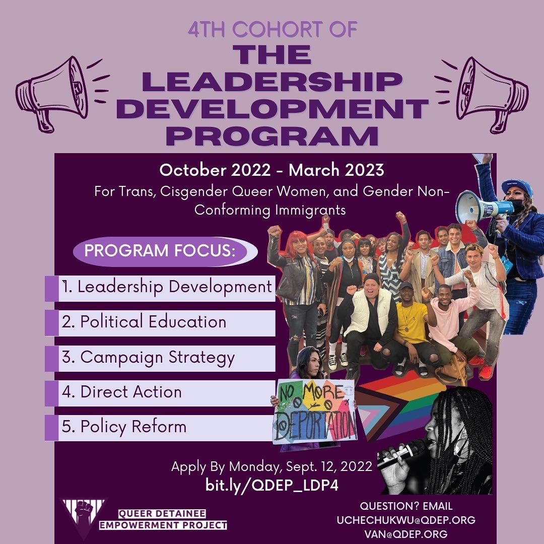 Queer Detainee Empowerment Project tweet media