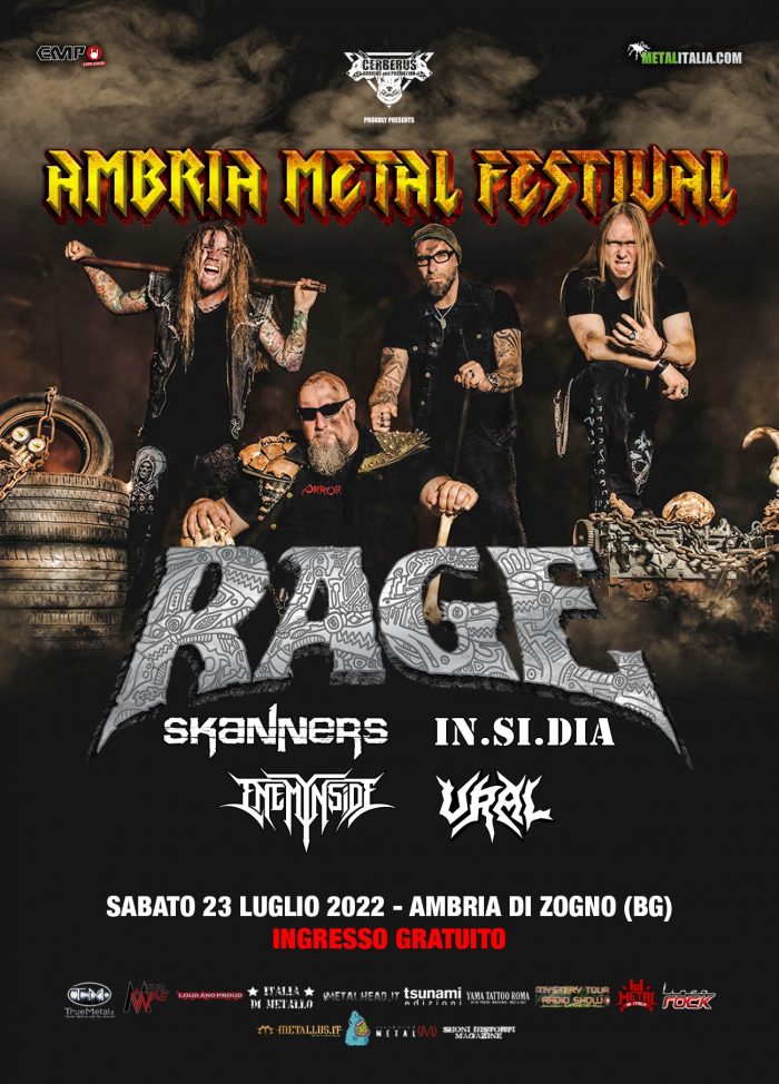Metalitalia's tweet photo. AMBRIA METAL FESTIVAL: orari e dettagli dell’evento a ingresso gratuito con RAGE, SKANNERS, https://t.co/xiIerCHEAT.DIA e altri #ENEMYNSIDE #INSIDIA #RAGE #SKANNERS #URAL - https://t.co/A0FkQpQv4O https://t.co/R0msjbtiAv