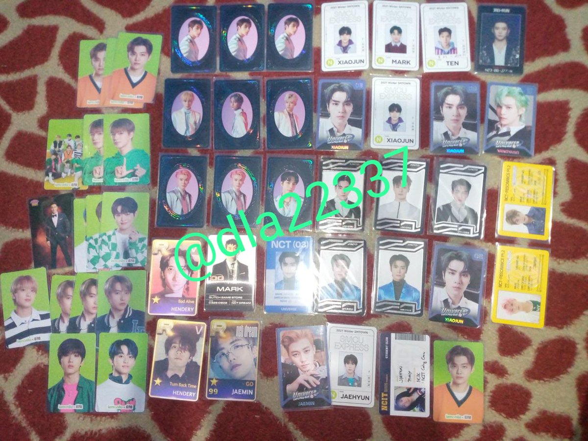 dla22337's tweet photo. WTS// WANT TO SELL 💚

👉Good condi
👉Keep event
👉🇮🇩 Ina
👉 Palembang

OFFER pasaran prefer ambil banyakk dapat bonus 💚💚💚lemonilo stock banyak 10k/ea  beli 3 25k

#poca #photocard #NCT #wtsnct https://t.co/kSYW6zjMv0