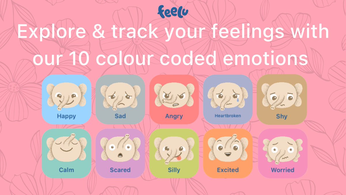 AppFeelu's tweet image. A built-in feelings tracker will assist kids and their parents track their feelings on a daily basis. By tracking these feelings we can improve how kids feel over time and help them with their emotional awareness.
Feel better with Feelu and our in-App feelings tracker.