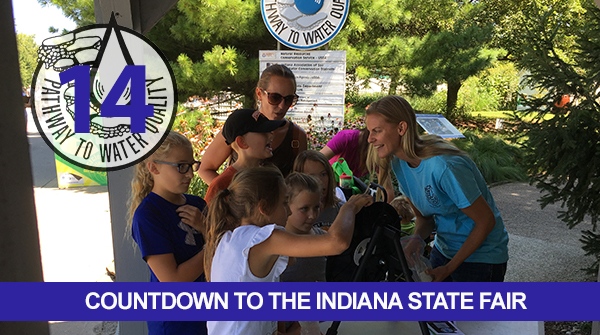 pathway2water's tweet photo. As you make your way into the exhibit, you will be welcomed by one of our many friendly volunteers at the greeter stand.  Here, you can try to win an exciting prize by answering trivia questions correctly from the Wheel of Conservation. https://t.co/iLTrzEf8qd