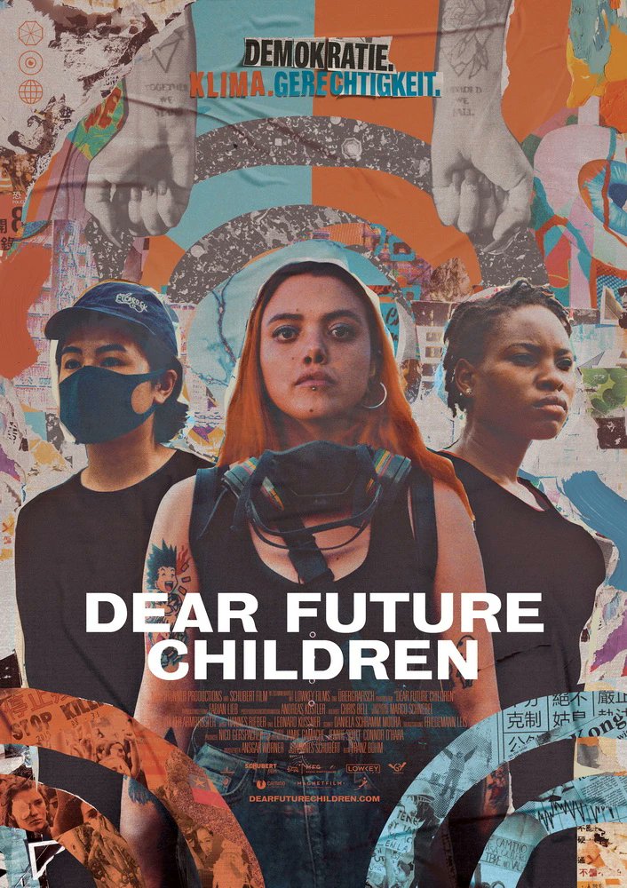 FILMDIENST's tweet photo. Kürzlich digital erschienen: #DearFutureChildren - ein  Dokumentarfilm über junge Frauen aus Chile, Uganda und Hongkong, die sich unter Lebensgefahr für Demokratie und Meinungsfreiheit, soziale Gerechtigkeit und eine lebenswerte Umwelt einsetzen https://t.co/JxLFVP3t71 https://t.co/nZTxC21Whw
