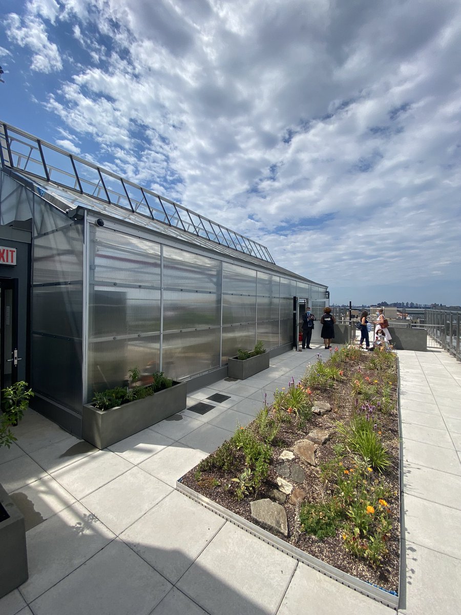 _SWinter's tweet image. Exciting day yesterday at the ribbon cutting of @ProjectRenewal Bedford Green House - Phase 2 starting soon! #SWAproject #aquaponics