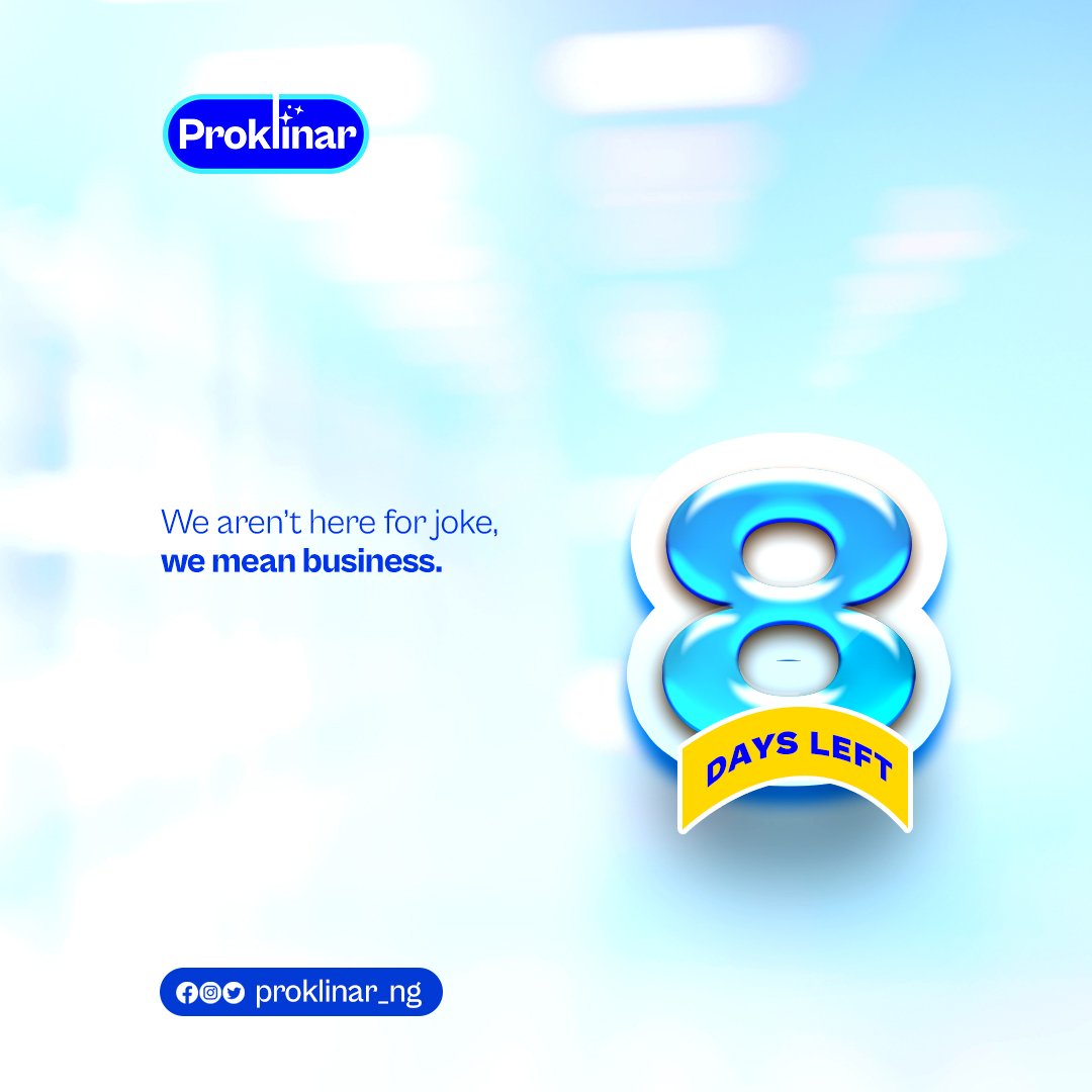 proklinar_ng's tweet photo. You read that right! 

We mean business. 😎

Get ready to flood us with your bookings. 

#proklinar_ng #cleaningagency #cleaningagencyinlagos #startupnigeria https://t.co/Dtq7d9fLnG