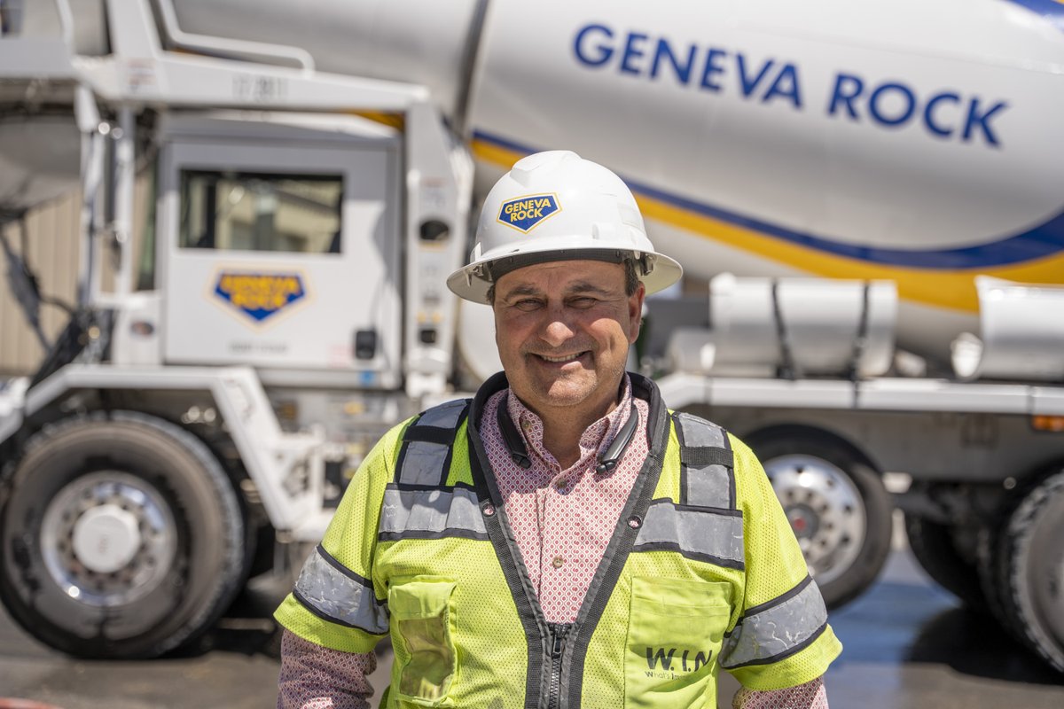 As one of the longest-tenured Geneva Rock employees, Mikel Kogianes has cherished his time with the company. Nearly 32 years of work has brought incredible satisfaction to himself and his family. Read more about Mikel and his career with Geneva Rock here: genevarock.com/news/we-value-…