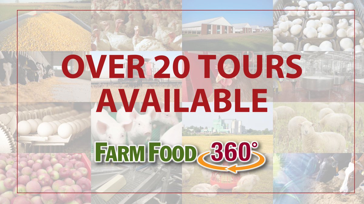 Looking to entertain the kids this summer? Take them on a virtual tour to one of many Canadian farms or food processing facilities! farmfood360.ca