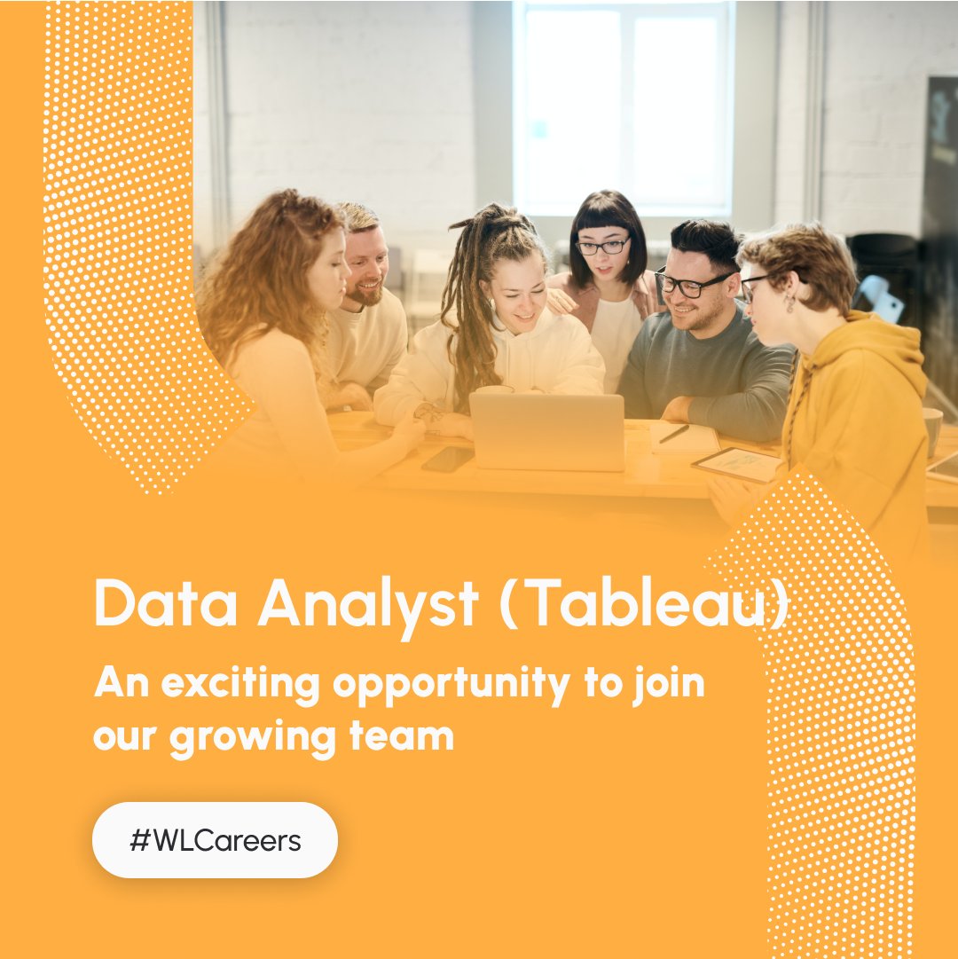 wastelogics's tweet photo. We are hiring and we have an exciting role for a Data Analyst - Tableau to join our growing team.

👩🏽‍💻If you’re a motivated self-starter with an entrepreneurial spirit and love working in a collaborative environment, then this may be for you.

Get in touch with john@nobulrs.com! https://t.co/ozoFilLKcw