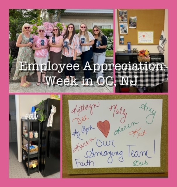 Griswold Home Care of Cape May &amp; Atlantic County celebrated Employee Appreciation Week! A HUGE Thank You to our wonderful Team for all that you do and for being you! We can't say it enough we appreciate all of you!!