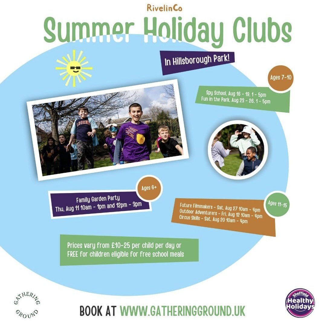 Did you know we're running 6 holiday clubs this summer?! Ages 6-15 can join circus, games, gardening, filmmaking, spy school &amp; survival skills in Hillsborough Park throughout August. £10-25 or FREE if eligible for free school meals! gatheringground.uk/whatson
#worldyouthskillsday
