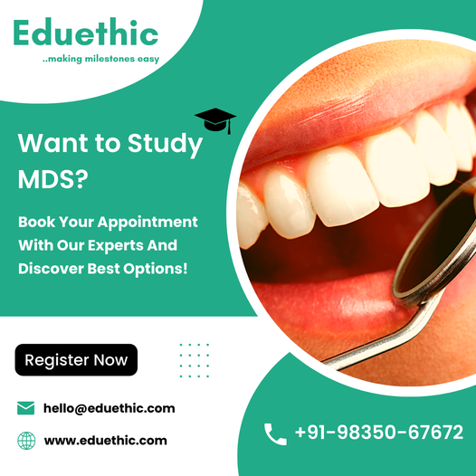 eduethiccc2004's tweet photo. An MDS degree is one of the most sought after degrees in dentistry today. Find out why!
Students learn how to diagnose and treat patients, perform oral surgery, and develop leadership skills.
#MDS
#MDS2022
#mdscolleges
#MDSCourse
#MDSadmission
#mdsuniversity
#dentistry
#dental https://t.co/hiBGscyAei