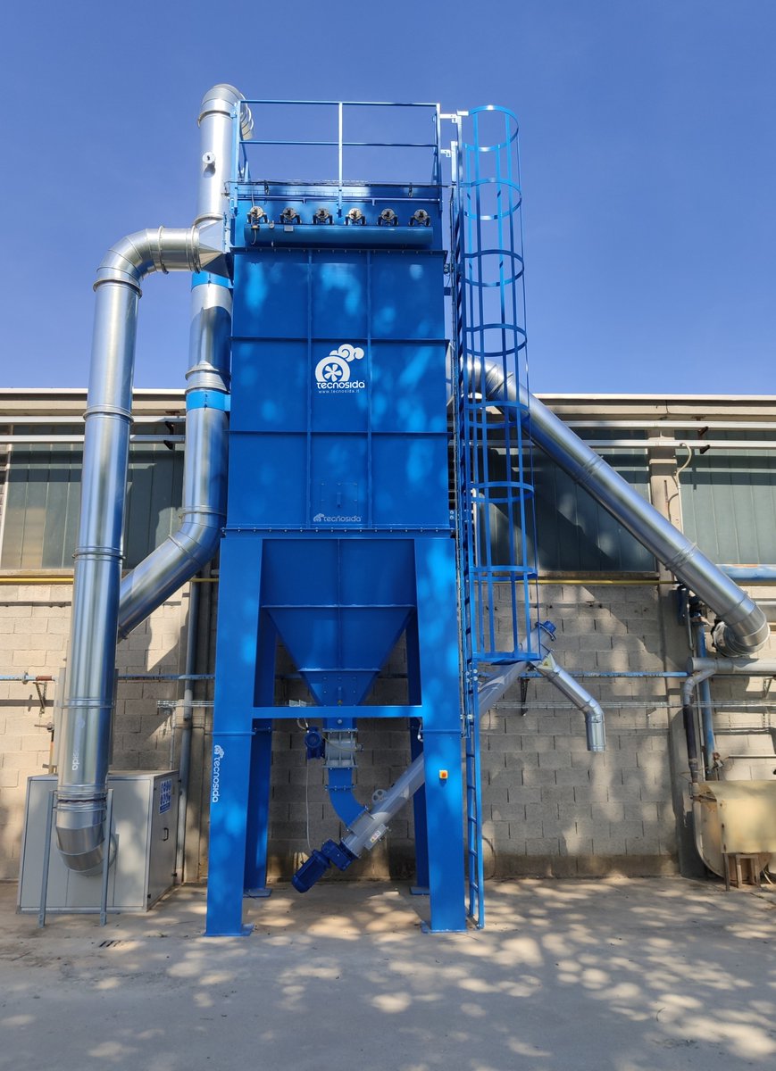 TecnosidaMkt's tweet photo. Here we are again with a new tailor made system for the #filtration of #dust coming from #grinding operations!

#Tecnosida https://t.co/v7pDi6rmaD