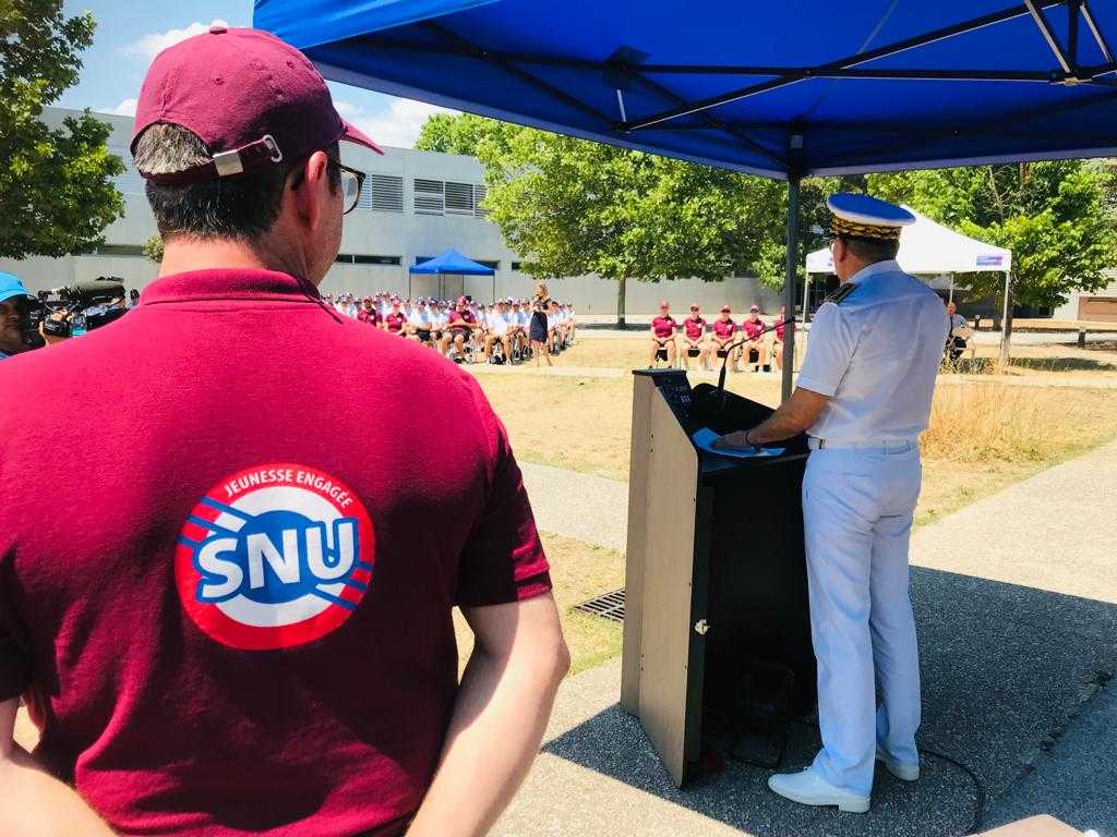 Prefet83's tweet photo. #SNU | Le préfet du #Var, l'inspecteur d'académie et les autorités ont clôturé le séjour de cohésion du service national universel qui s'est déroulé à Draguignan.
✅ Près de 180 jeunes originaires des départements de la région #PACA y participaient 👉 https://t.co/Jyl6cR8wi9 https://t.co/CSgJKuGd8W