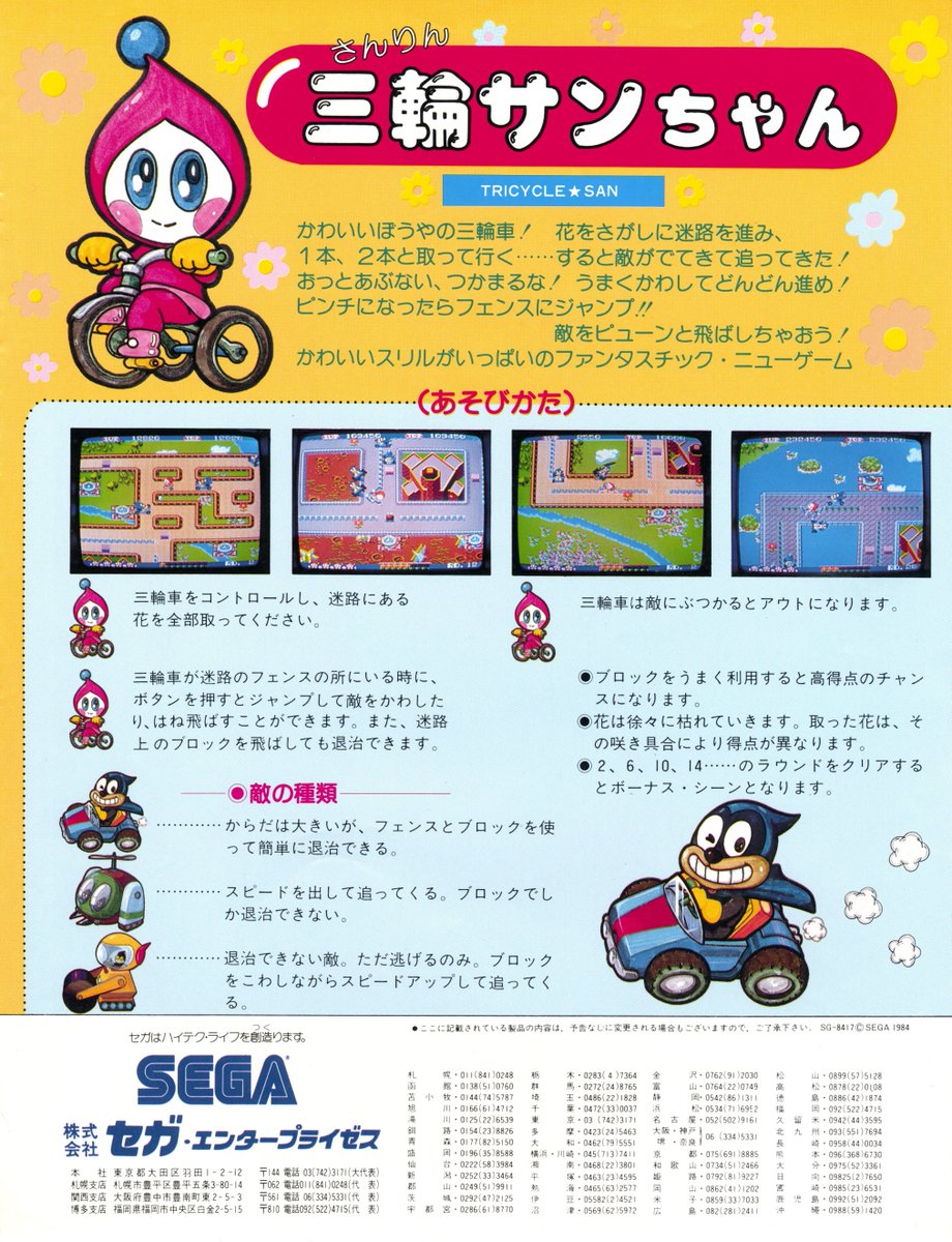 sankichiページ Hanabi De Doon! Don-Chan Puzzle Flyer (J) Aleck 64 Hi Res : Aruze