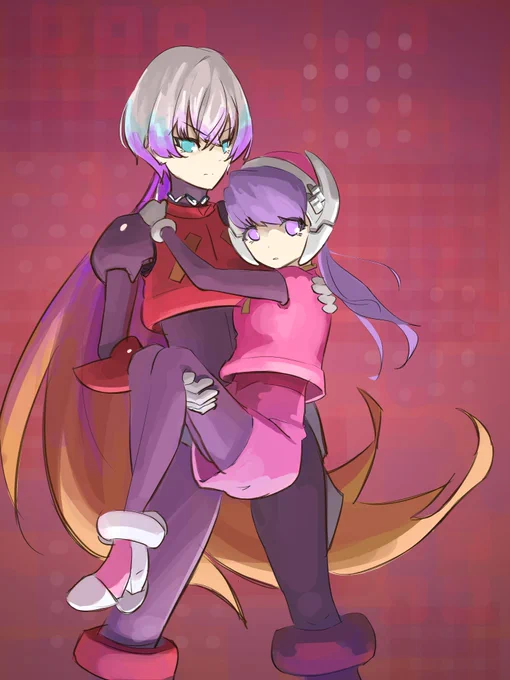 羽ノ華ちゃんかっこかわいい羽ノ華とゆかりのロックマンゼロ ハードモード MISSION 01【A.I.VOICE実況】支援絵 