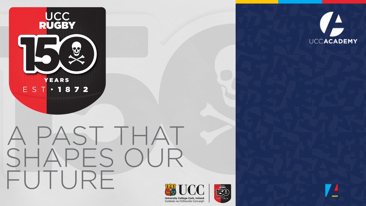 A big occasion like UCC Rugby turning 150 years old requires a new visual identity. 🏉☠️
Our Creative Services team worked with <a href="/MorganBuckleyIR/">Morgan Buckley</a>, <a href="/UCCRFC/">UCC Rugby</a> and <a href="/UCCSport/">UCC Sport</a> to deliver what the club needed.
Learn more ➡️bit.ly/UCCRugby150UCC…