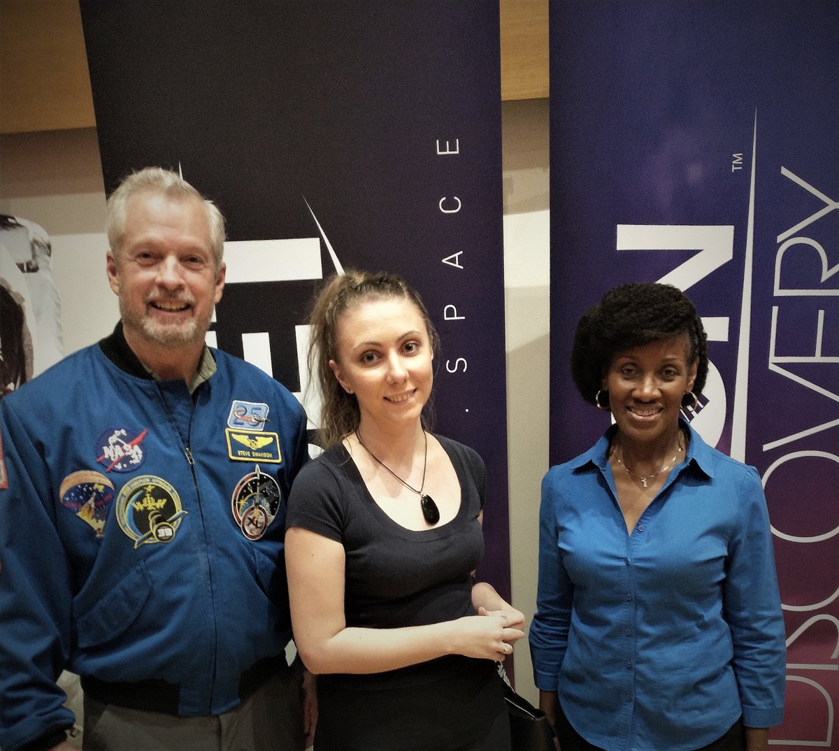 LillyStoyanova5's tweet photo. Great to attend #STEMeducation program Mission Discovery by @ISSET_STEM 🚀

I was so excited to meet former @NASA #astronaut and former #NASA leader. All students were outstanding and it seems like the future of the #aerospace industry is very bright!

Next stop #FIA2022 ✈ https://t.co/rKVJztcJBh