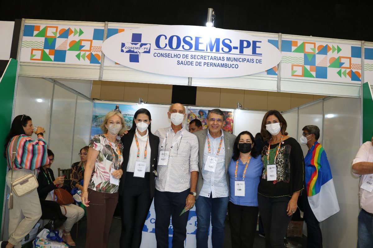 CosemsPe's tweet photo. Momentos da delegação de Pernambuco no estande COSEMS-PE durante o XXXVI Congresso Nacional de Secretarias Municipais de Saúde https://t.co/2rGEgF7kVx