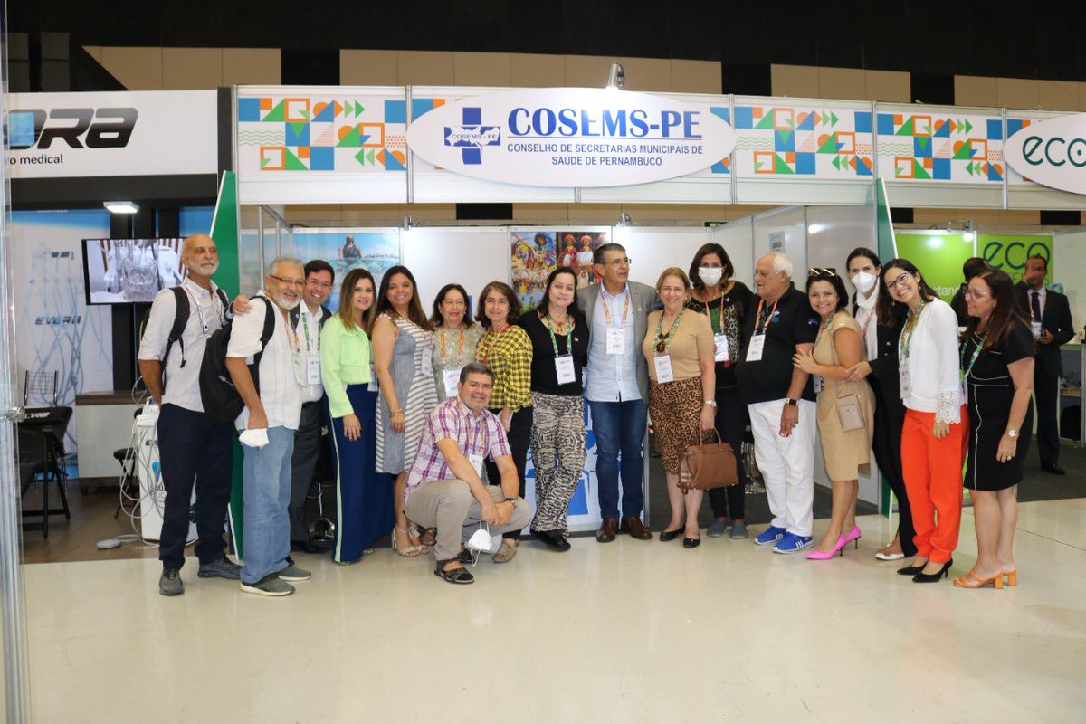 CosemsPe's tweet photo. Momentos da delegação de Pernambuco no estande COSEMS-PE durante o XXXVI Congresso Nacional de Secretarias Municipais de Saúde https://t.co/2rGEgF7kVx