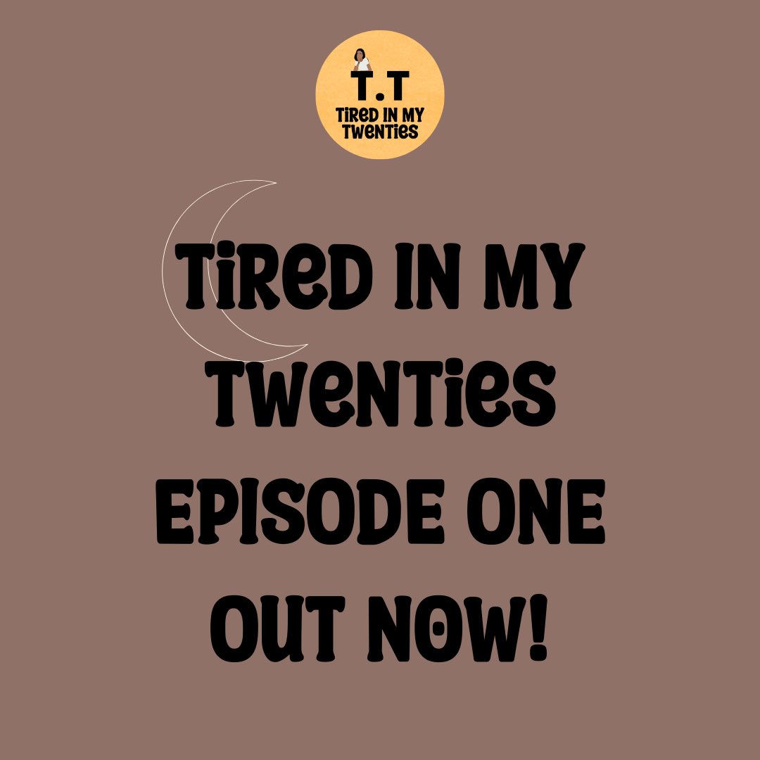TiredTwenties's tweet photo. Have you ever felt like you’re being pulled in every direction but also have no direction at the same time? Then listen to episode one of the Tired In My Twenties podcast, out now. https://t.co/Hz563Bi7G1