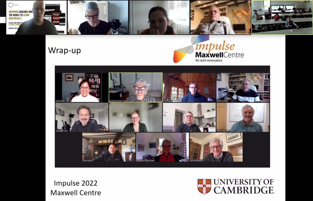 Gerard_Jones's tweet photo. Last day on the #Impulse2022 Programme with @Cambridge_Uni @Impulse_Maxwell
Got to pitch to a series of investors, innovators and VCs today and was useful to gain insights into tech-innovation
Excited to see how @ulearnbly can continue to grow
https://t.co/EqeoeWwJmR https://t.co/3O0fqmgGoa