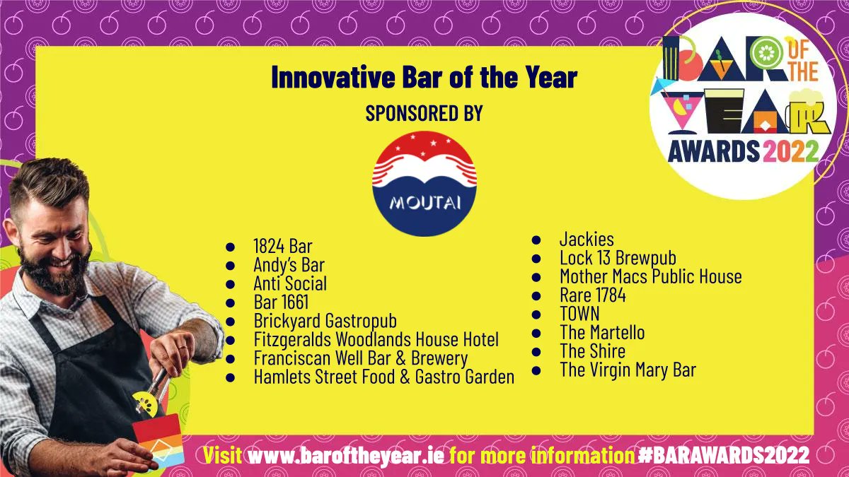 BarOfTheYear's tweet photo. Congratulations to the finalists for Innovative Bar of the Year, sponsored by @IrelandMoutai…
@theshelbourne
@Brickyard_D16
@WoodlandsHouse
@lock13Sallins
@mothermacspub
@TownLeixlip
@theshirekillar1
@thevirginmaryb2
#BarAwards2022 #innovativebar #innovation #barlifestyle https://t.co/YsEEjVmAet