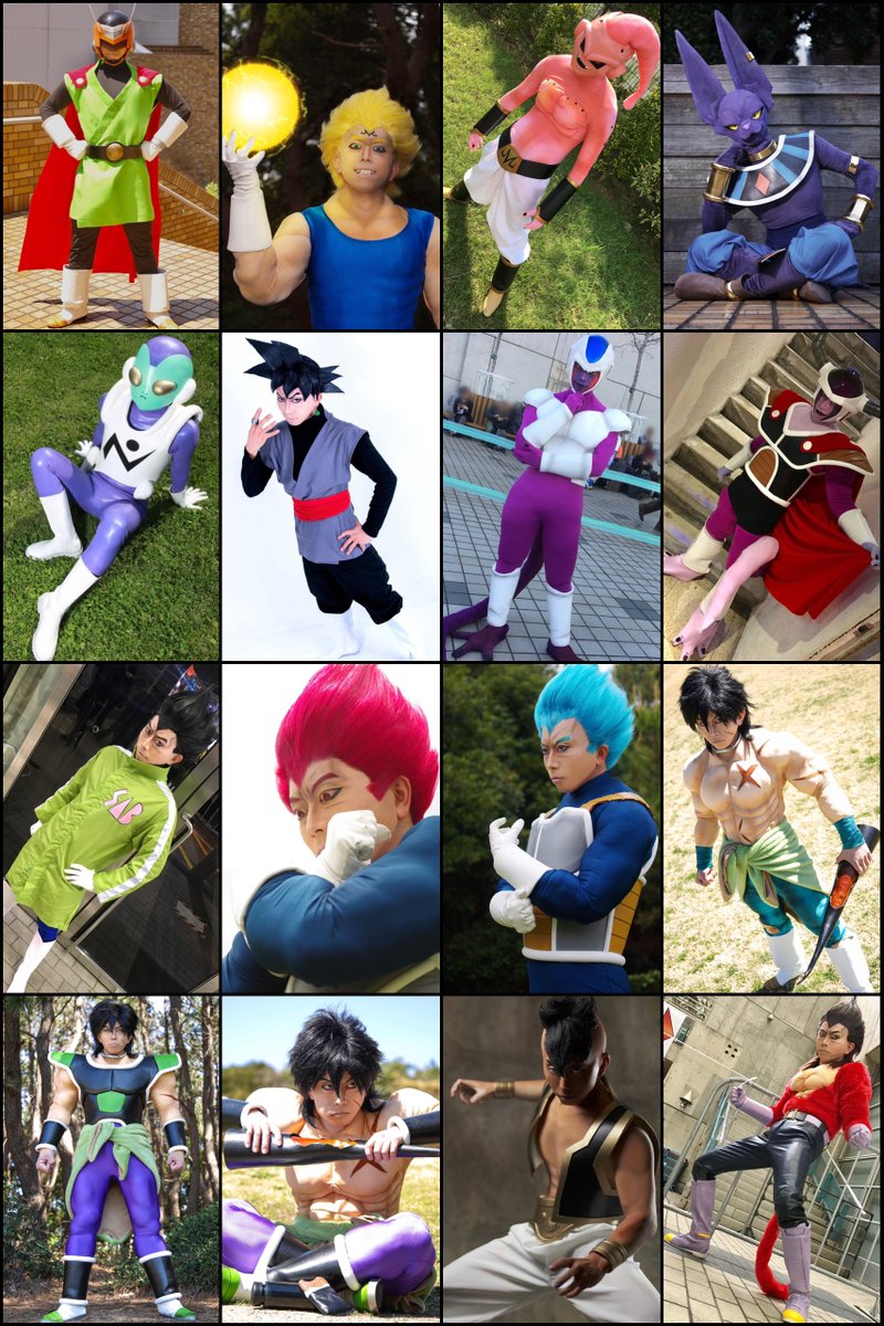 amuroray1104's tweet image. ドラゴンボールのコスプレをまとめてみた!
最初にコスプレしたのは人造人間20号🛠
スキンヘッドや被り物にも挑戦、ギニュー特戦隊も1人でコンプ💪
撮影や合わせ、作るきっかけをくれた方々に感謝🙏
ドラゴンボールの衣装は作るの楽しいし、やりたいキャラも少しあるので、もうちっとだけ続くんじゃ😎