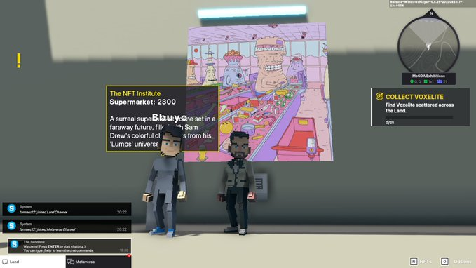 pitoplutos's tweet photo. @TheSandboxGame @SuperRare I just participated in the #TheSandbox weekly contest for a chance to win 200 mSAND! I found the art piece, check out my screenshot below!
👇 https://t.co/AbDvSunHvz