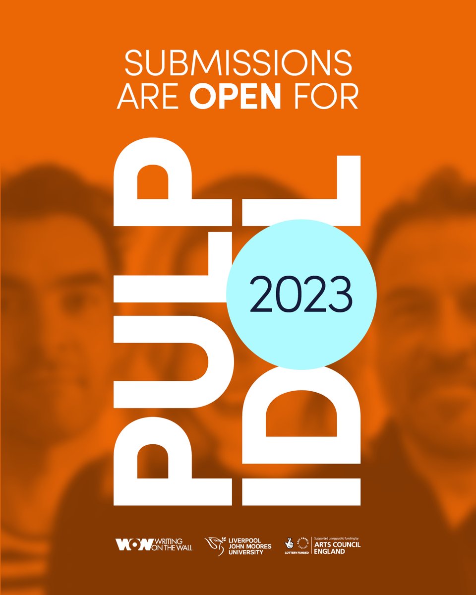 📣Massive Announcement 😱

Pulp Idol 2023 submissions are now OPEN!!

Get your writing seen by some of the UK's top agents, publishers and writers 🤩

Deadline: 19th August 2022

Submit your first chapter for a chance to be crowned Pulp Idol Winner 2023: ow.ly/6epQ50JUMYw
