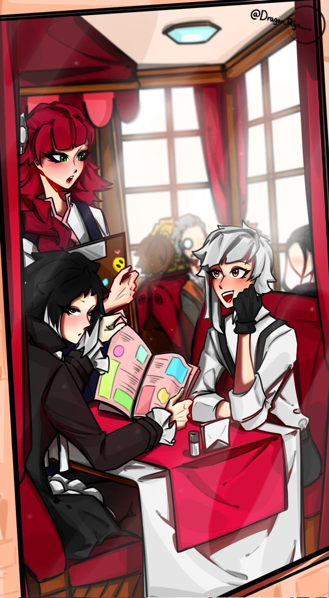 Dragon_Ryu___'s tweet photo. #文スト #BSD #Shinsoukoku #LucyMaudMontgomery https://t.co/wHMIj0ZNtE