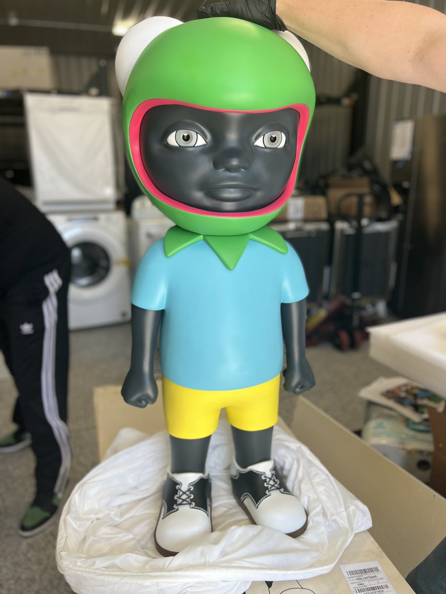 shakejmj's tweet photo. The experience of having this delivered was incredible. #3 of 8 in the world… NOT FOR SALE. #hebru #jmj4ever https://t.co/WMQJ8UBYvY