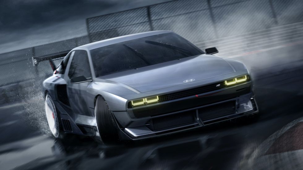 This might be the coolest prototype I've seen in a long time. Why isn't this available in your collection? <a href="/Hyundai_NFT/">Hyundai_NFT</a>