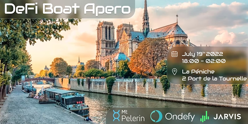 mtpelerin's tweet photo. Missed the previous invite codes to join the DeFi Boat Party in Paris?

You'll have to guess this one 🤔

🔑 I'm not the watchmaker, but one of the MPS founders 🥸🇦🇹

🎟 https://t.co/XMVEDlvlib https://t.co/XYhSGEdT72