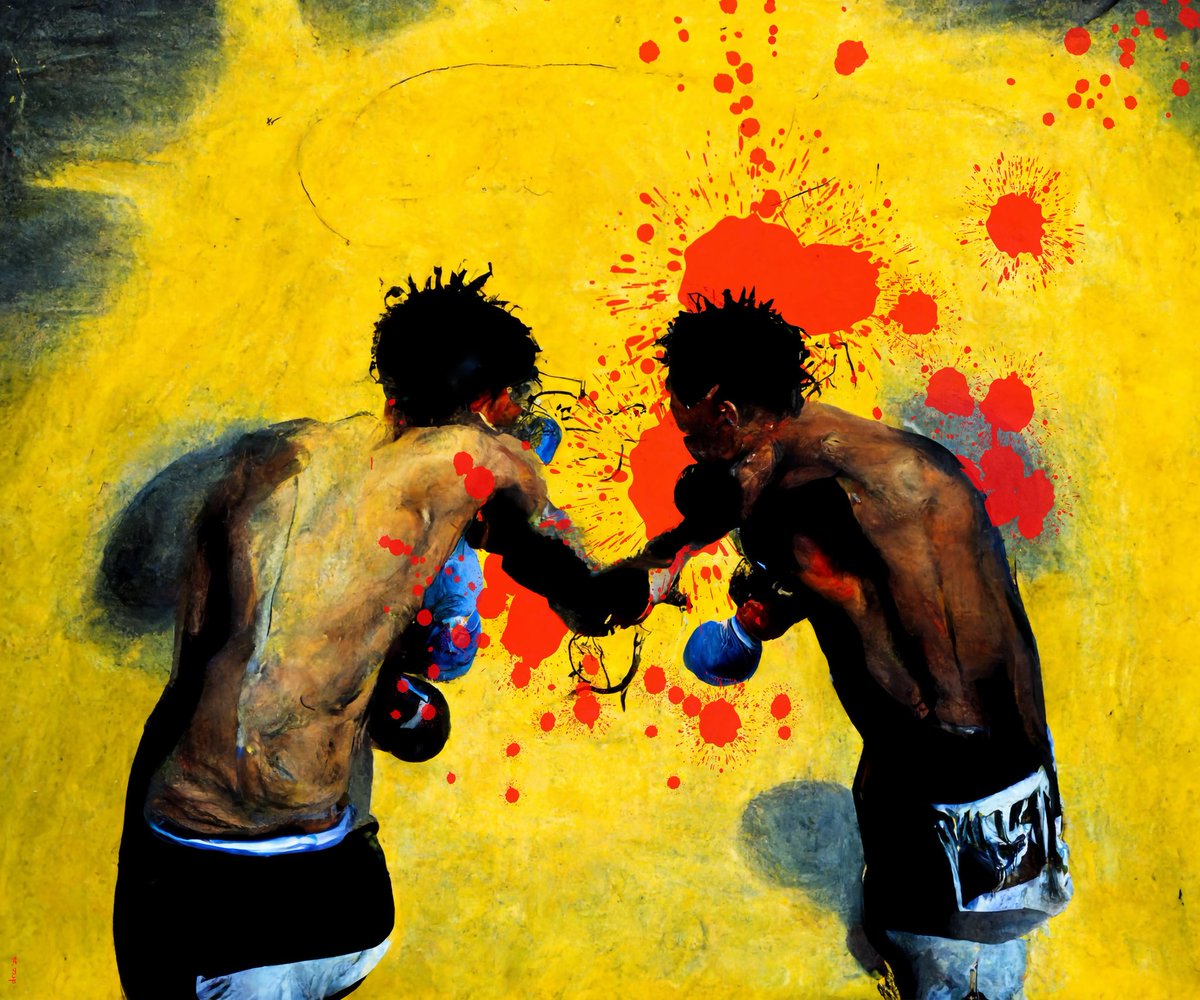 GM! ¡BD! Get up! We've been punched in the face hard: Crypto Crash, NFT sales ⬇️, inflation ⬆️, etc. Yes. We have reasons to wallow but those reasons aren't going away. Crying, bargaining, fantasizing won't change any of it. But how we face it helps us. So get up &amp; fight back!