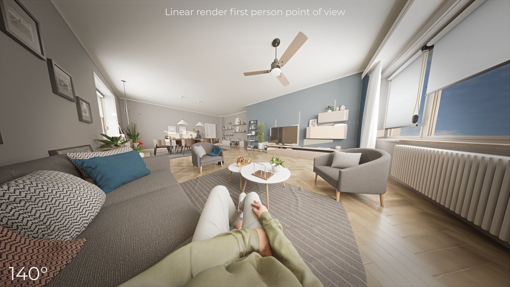 Fovotec's tweet photo. #016
Fovotec's vision - Human Centred Imaging 

Have a look at how FovoRender can be used to render an ultra wide field of view that includes the human body, for a more embodied first person point view. It’s really amazing, isn’t it?

#unreal #unrealpathtracing #CGI https://t.co/uEFFhlzYw1