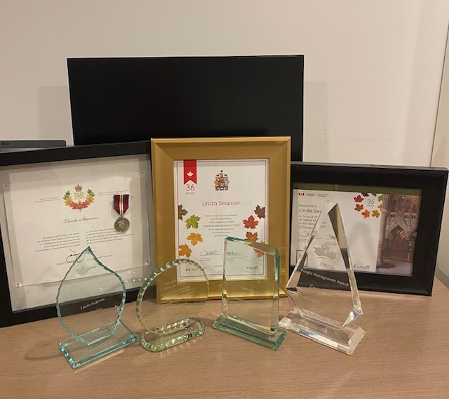 Surreal moment today with re-entry into workplace to pick up my personal effects since retirement in 2021.  Certificates, awards and most importantly, cherished friendships to last a lifetime - what a career!