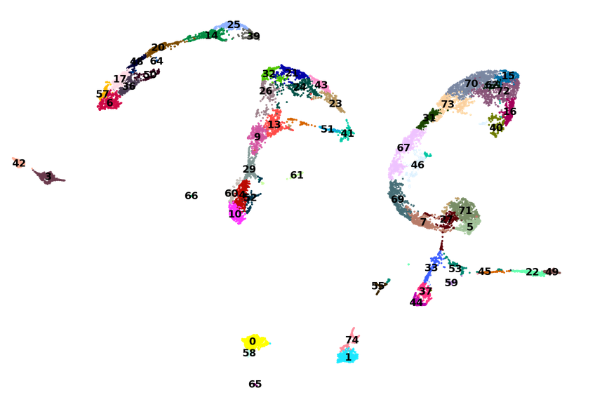 galicae's tweet photo. who needs aliens when your data tries to communicate with you 🤪 #sciart #isitthough #UMAP https://t.co/wU7w8oIsQc